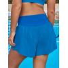 image:imageImily Bela Womens Running Shorts Workout Elastic High Waisted Loose Fit 2 in 1 Active Gym Biker ShortsBlue