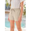 image:imageImily Bela Girls Shorts Kids Casual Summer Drawstring Elastic Waist Short Pants with PocketsApricot