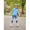 image:imageImily Bela Girls Short Sleeve T Shirts Crew Neck Cap Sleeve Tank Tops Casual Loose Summer Shirt Kids 514 YearsBlue