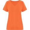 image:imageImily Bela Womens V Neck Tshirts Shirts Solid Color Short Sleeve Tops for Women Casual 2026 Summer Basic Tees Loose FitOrange