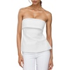 image:imageImily Bela Womens Sexy Tube Tops Off Shoulder Strapless Side Split Bandeau Top Y2K Going Out Trendy Outfits White