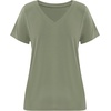 image:imageImily Bela Womens V Neck Short Sleeve TShirt Casual Basic Soft Tee Shirts Summer Everyday Tops 2026Army Green