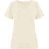 image:imageImily Bela Womens V Neck Short Sleeve TShirt Casual Basic Soft Tee Shirts Summer Everyday Tops 2026Beige