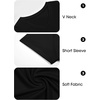 image:imageImily Bela Womens V Neck Short Sleeve TShirt Casual Basic Soft Tee Shirts Summer Everyday Tops 2026Black