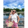 image:imageImily Bela Womens Short Sleeve Y2K Summer Tops Button Down Tshirt Ribbed Knit Slim Fit Sweater Cropped CardiganWhite