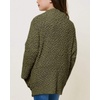 image:imageImily Bela Girls Cardigan Open Front Popcorn Knit Long Sleeve Sweaters Coat  Oversized Fuzzy Knit Outwear with Pockets Warm Winter CardigansGreen