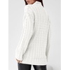 image:imageImily Bela Womens Cable Knit Half Zip Sweater Fall Oversized Pullover Tops  Quarter ZipCable KnitCollaredChunky KnitLong SleeveOversizedLoose FitWhite