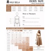 image:imageImily Bela Womens Casual Cap Sleeve Midi Dress  Crewneck Swing Flowy Empire Waist Summer 2025 TrendyBlue