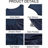 image:imageImily Bela Womens Casual Cap Sleeve Midi Dress  Crewneck Swing Flowy Empire Waist Summer 2025 TrendyNavy