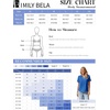 image:imageImily Bela Womens Short Sleeve Polo Shirts V Neck Collared TopsRose Red