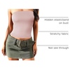 image:imageImily Bela Womens Summer Strapless Tube Tops Y2K Going Out Fitted Shirts  BandeauClubwearSoft Stretchy Basic Casual CamiSpring Summer Fall OfficePink